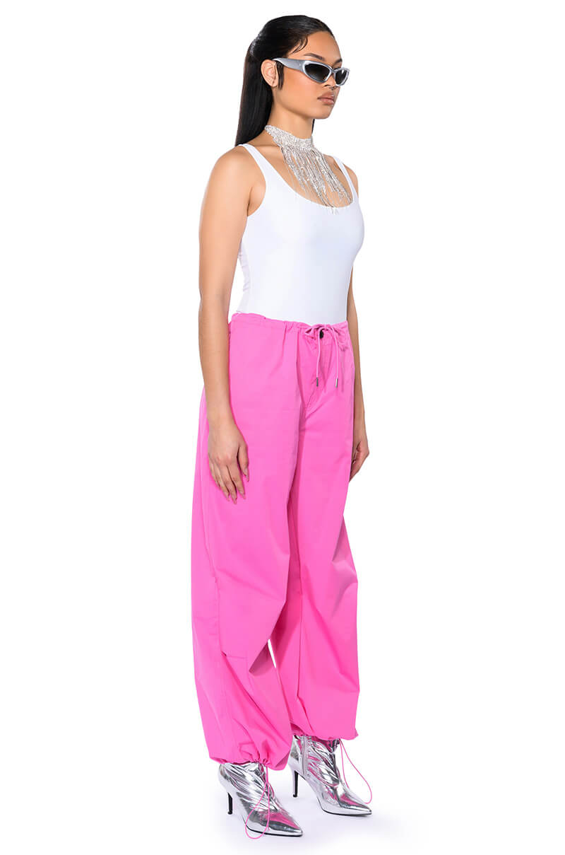 TIME TO RELAX WIDE LEG DRAWSTRING PANTS