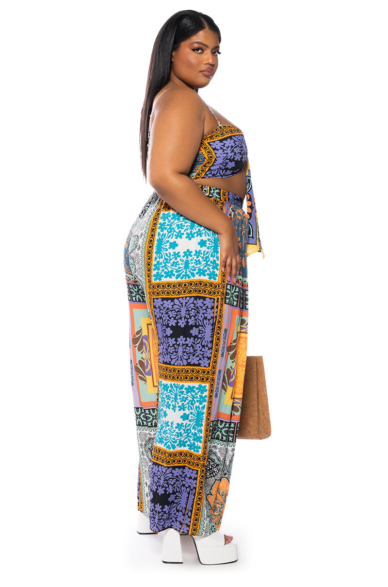 TIME TO RELAX WIDE LEG PANT