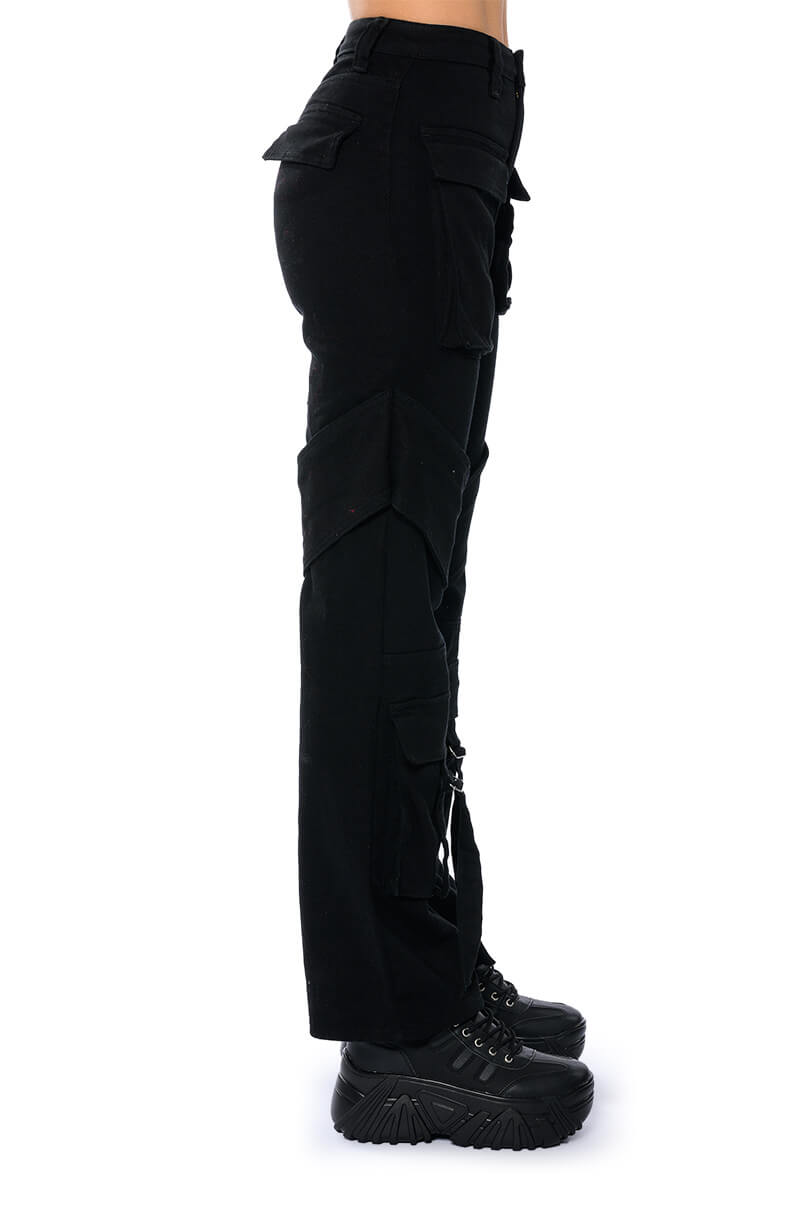 TOO COOL CARGO HIGH WAISTED JEANS