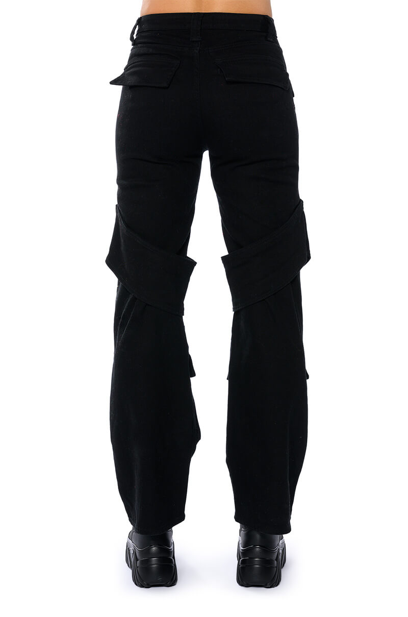 TOO COOL CARGO HIGH WAISTED JEANS