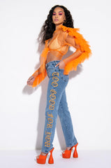 TOO GOOD FOR YOU RELAXED JEANS