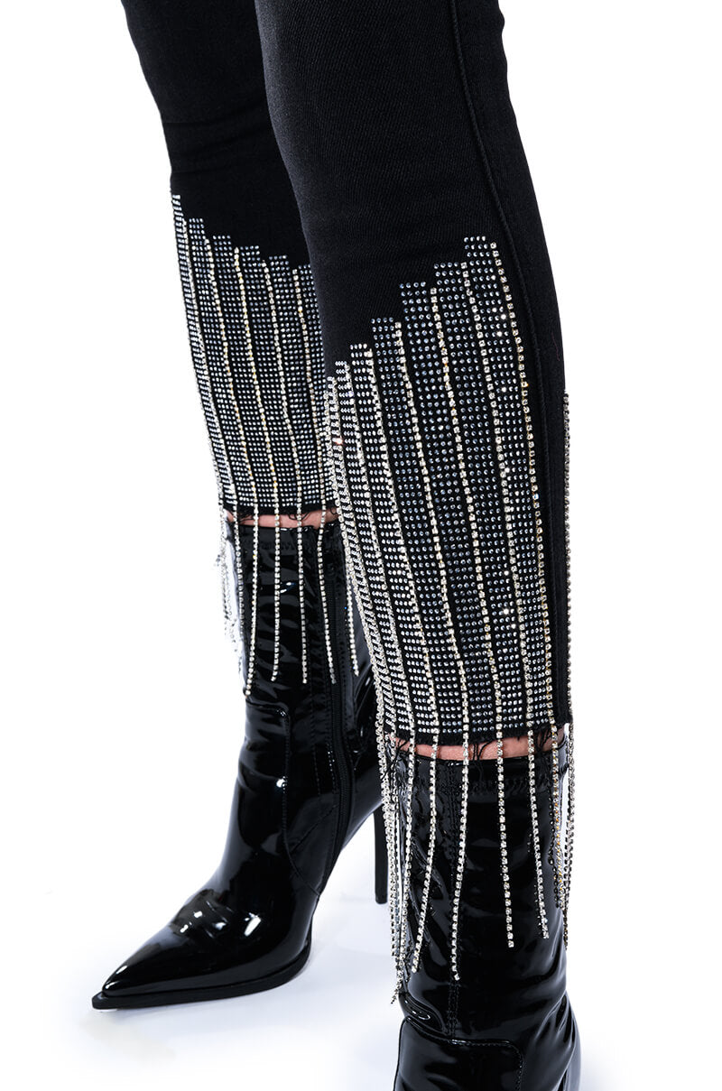 SEXY DENIM HIGH RISE DENIM