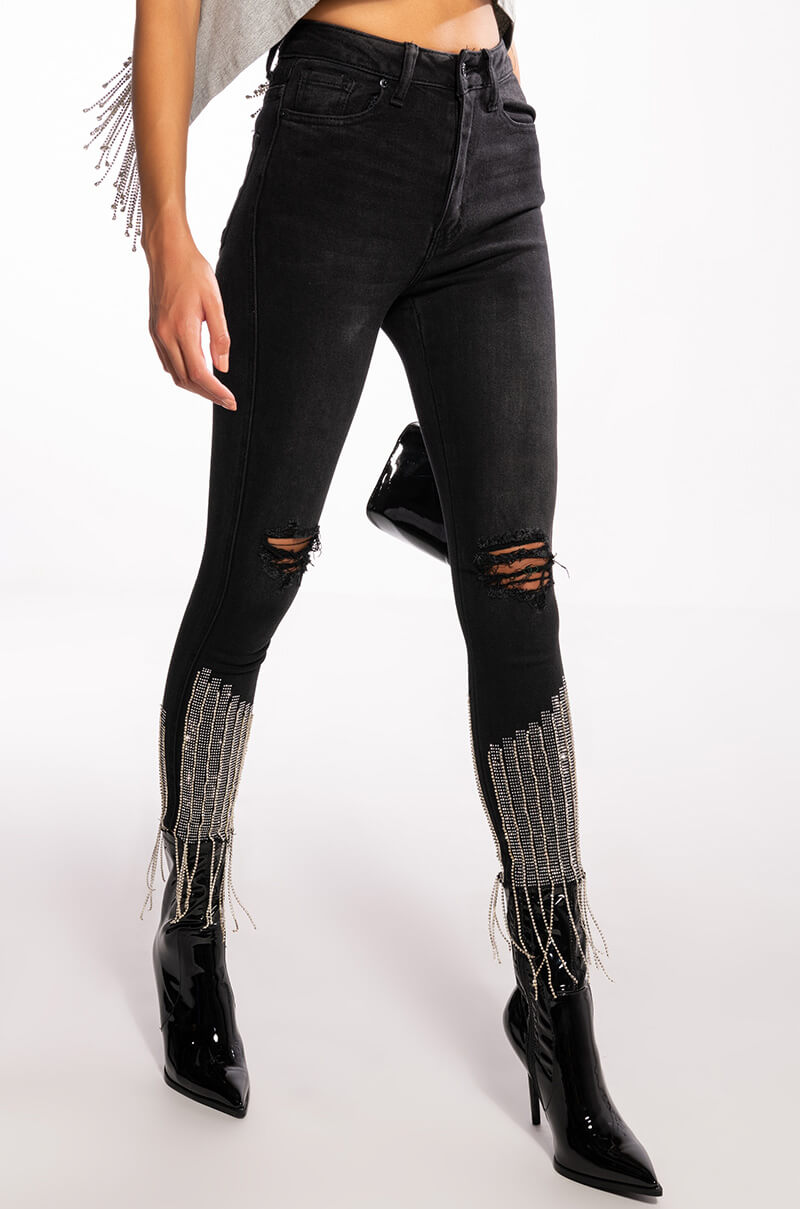 SEXY DENIM HIGH RISE DENIM