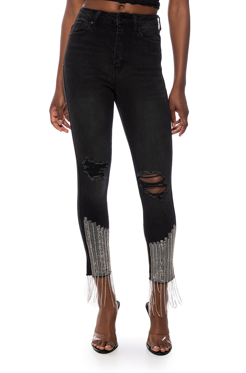 SEXY DENIM HIGH RISE DENIM