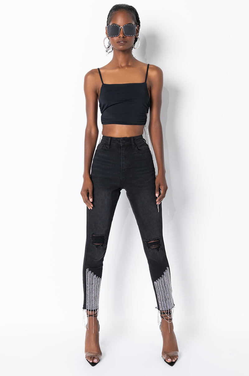SEXY DENIM HIGH RISE DENIM