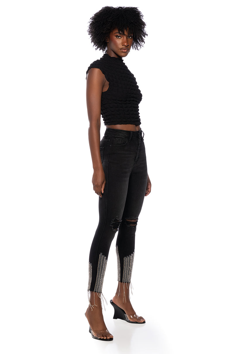 SEXY DENIM HIGH RISE DENIM