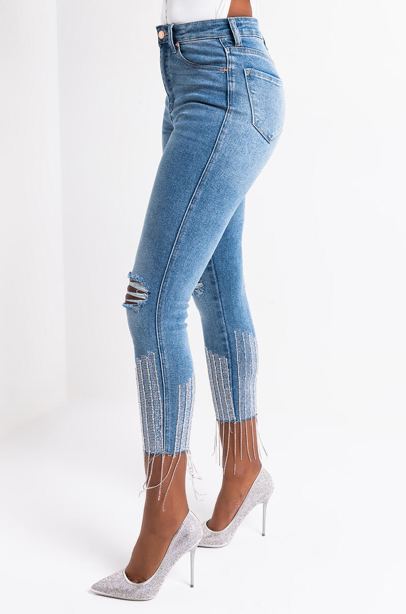 SEXY DENIM HIGH RISE DENIM