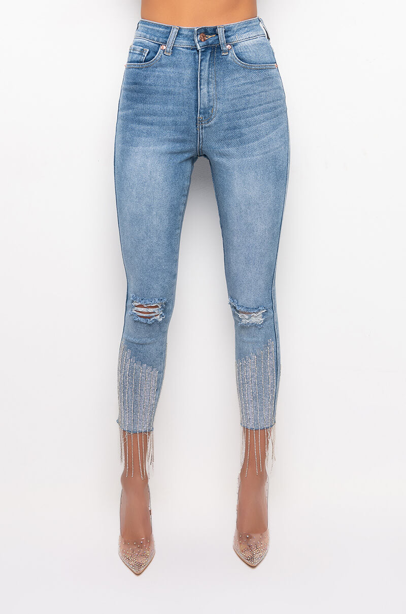 SEXY DENIM HIGH RISE DENIM