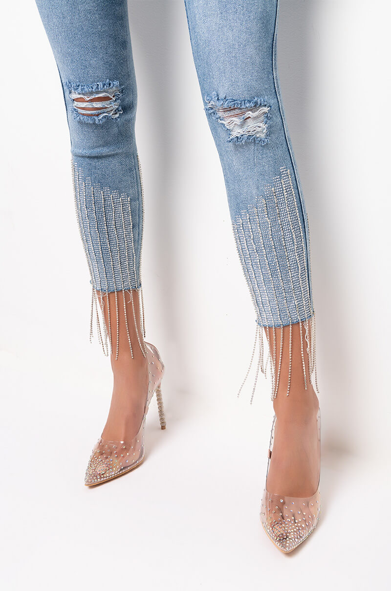 SEXY DENIM HIGH RISE DENIM