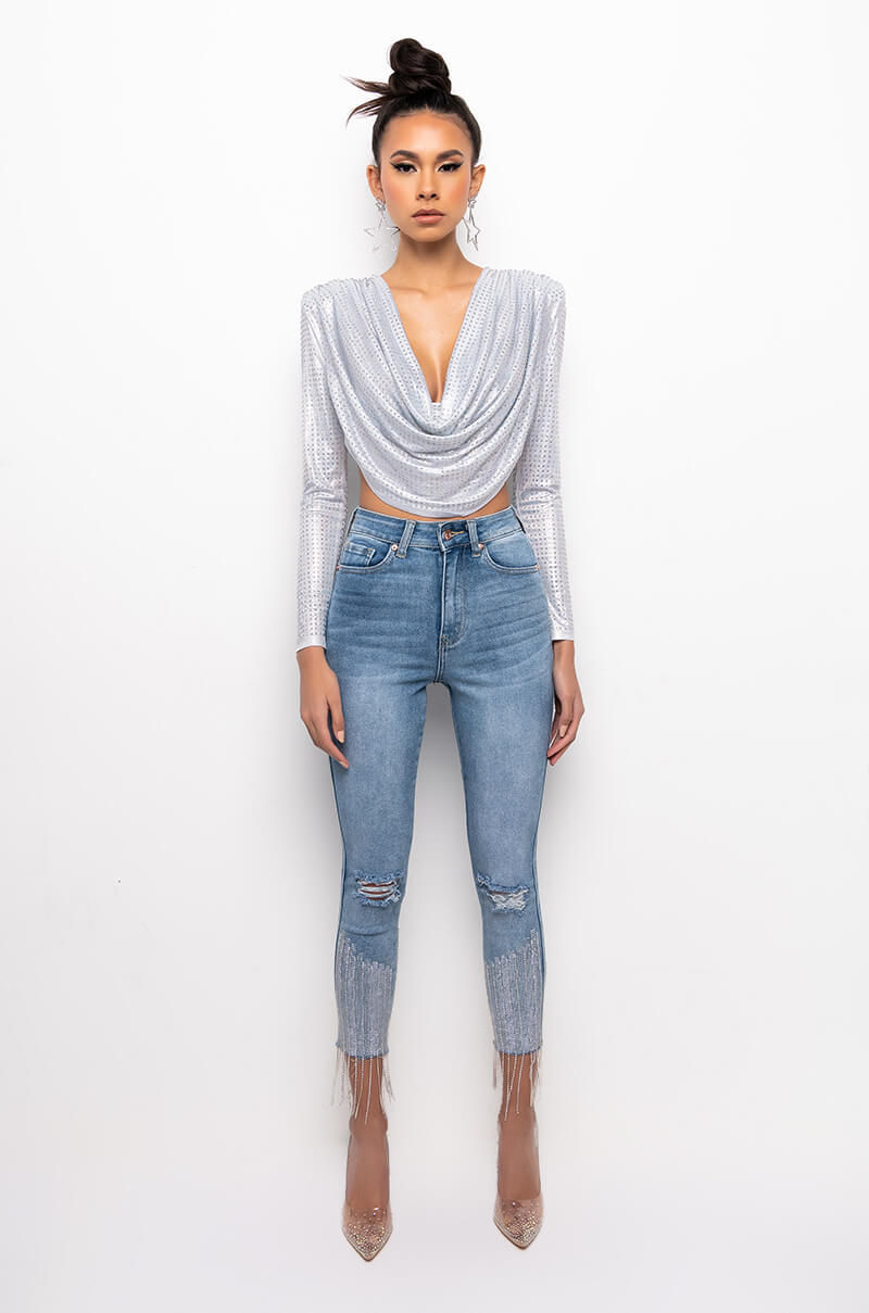 SEXY DENIM HIGH RISE DENIM