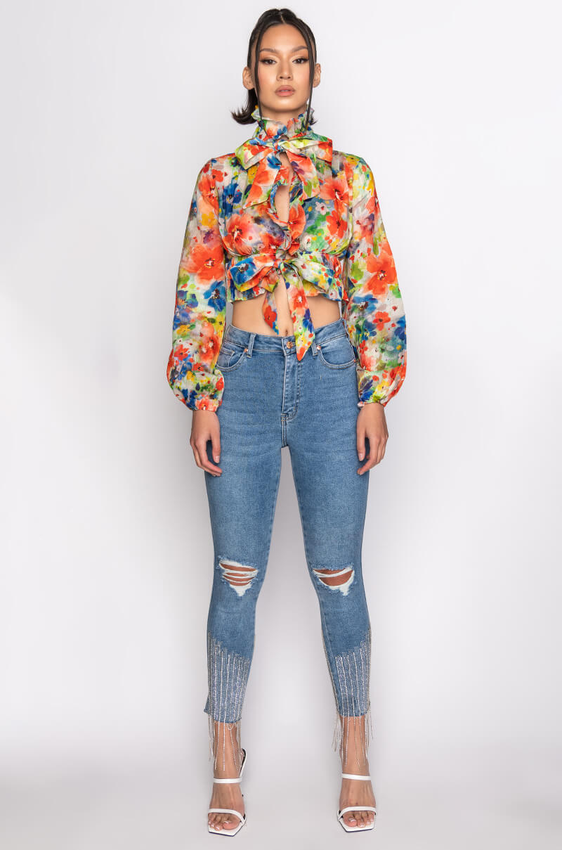 SEXY DENIM HIGH RISE DENIM