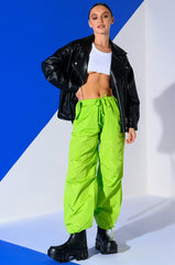 TOO LEGIT WIDE LEG CARGO PANTS