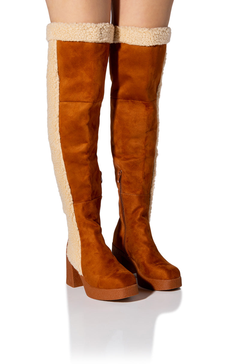 TOP TIER TAN BOOT