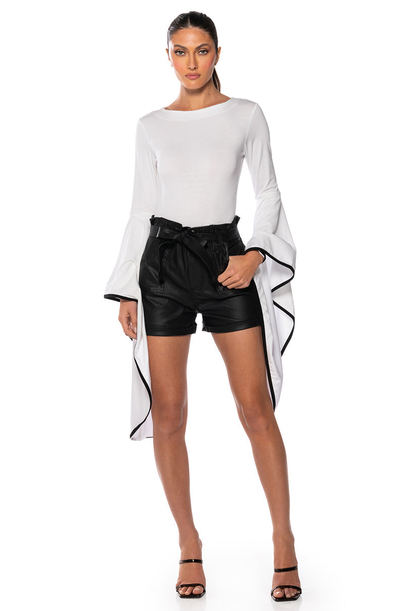 TRACY DRAMATIC SLEEVE BODYSUIT