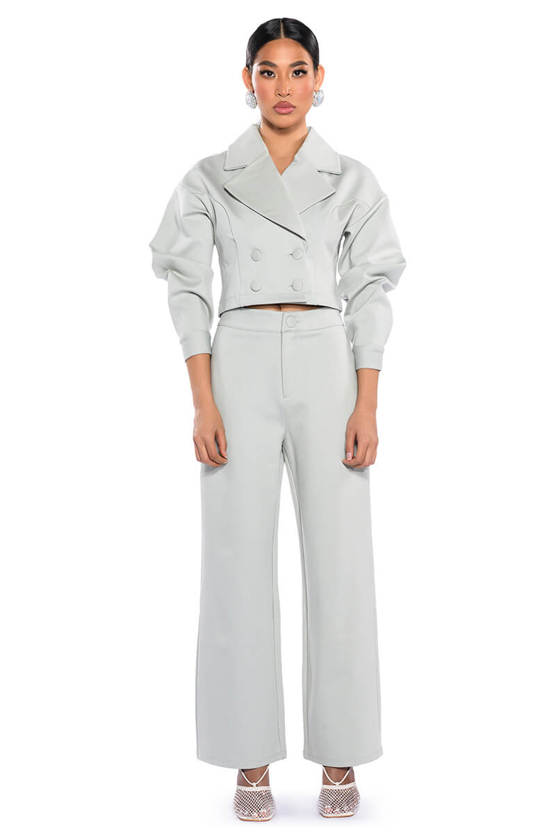 SAGE PU TROUSER PANT