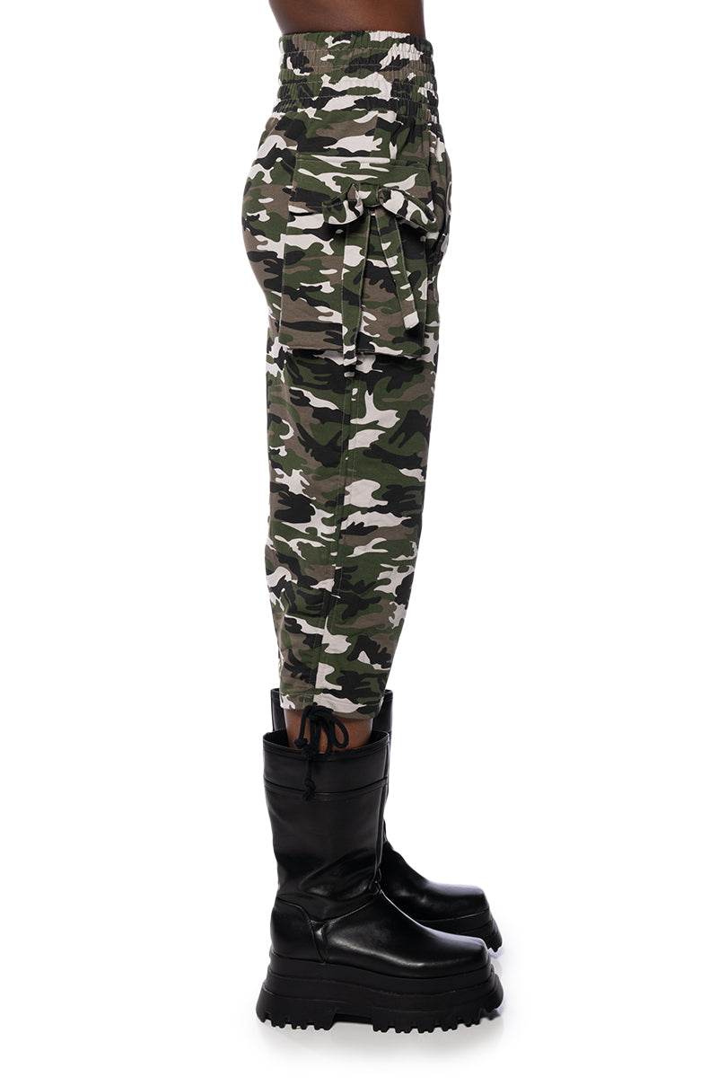 TRY ME B ROUCHED MIDI SKIRT