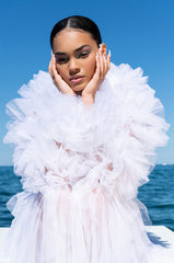 SAMIRA RUFFLE CARDIGAN