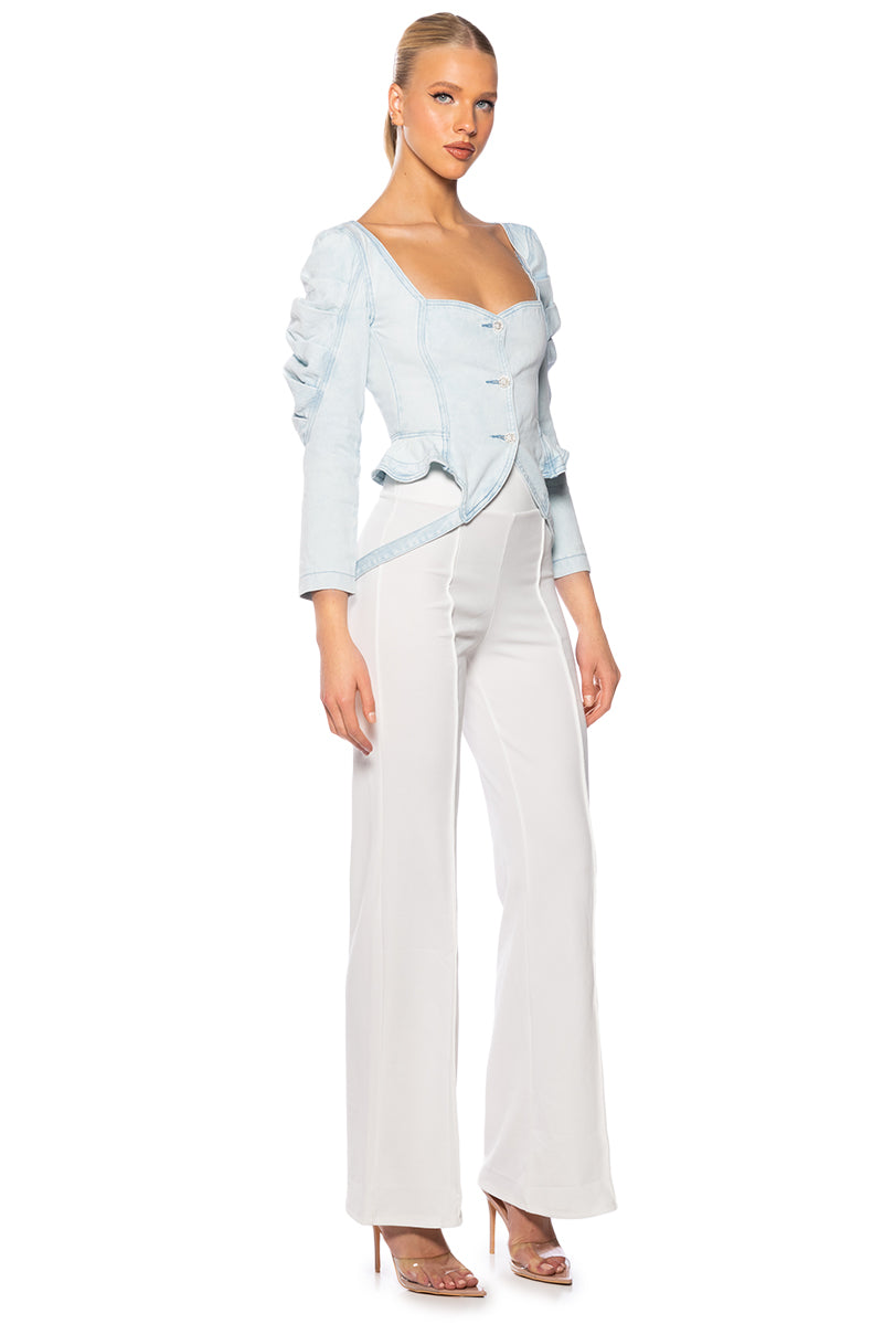 TURN IT UP WIDE LEG PANT