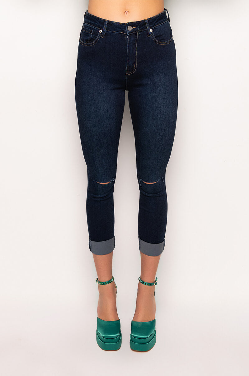 TWILIGHT MID RISE SKINNY JEANS