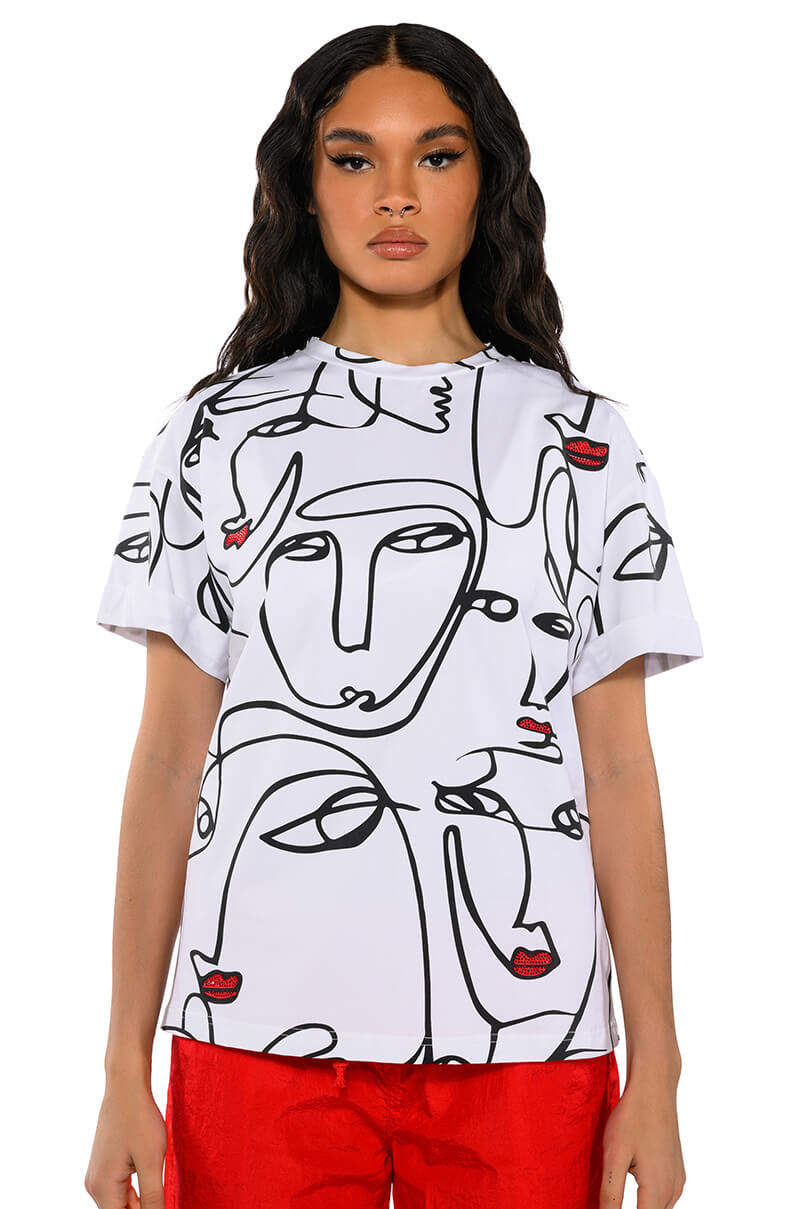 TWIN SOULS GRAPHIC TSHIRT