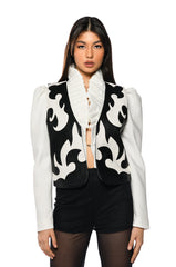 TWO IN ONE GRAND OPERA VEST AND BLAZER