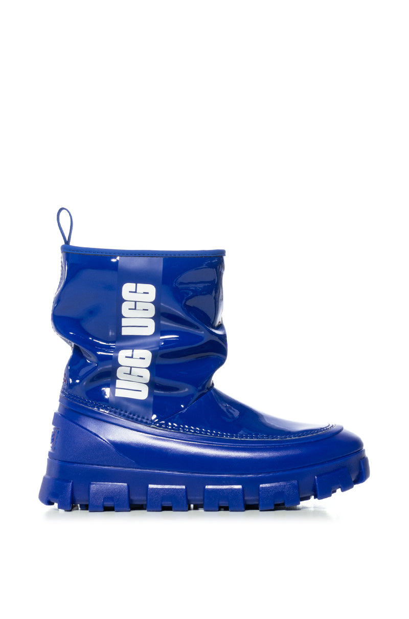 UGG CLASSIC BRELLAH MINI WATERPROOF BOOTIE IN BLUE