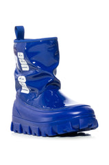 UGG CLASSIC BRELLAH MINI WATERPROOF BOOTIE IN BLUE