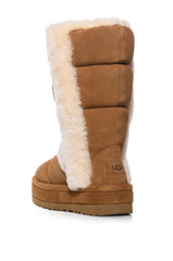 UGG CLASSIC CLOUDPEAK TALL BOOTIE IN CHESTNUT