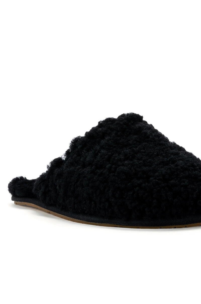 UGG MAXI CURLY SLIDE