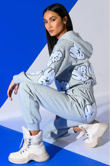 UNREAL HOODIE WITH PATCHES
