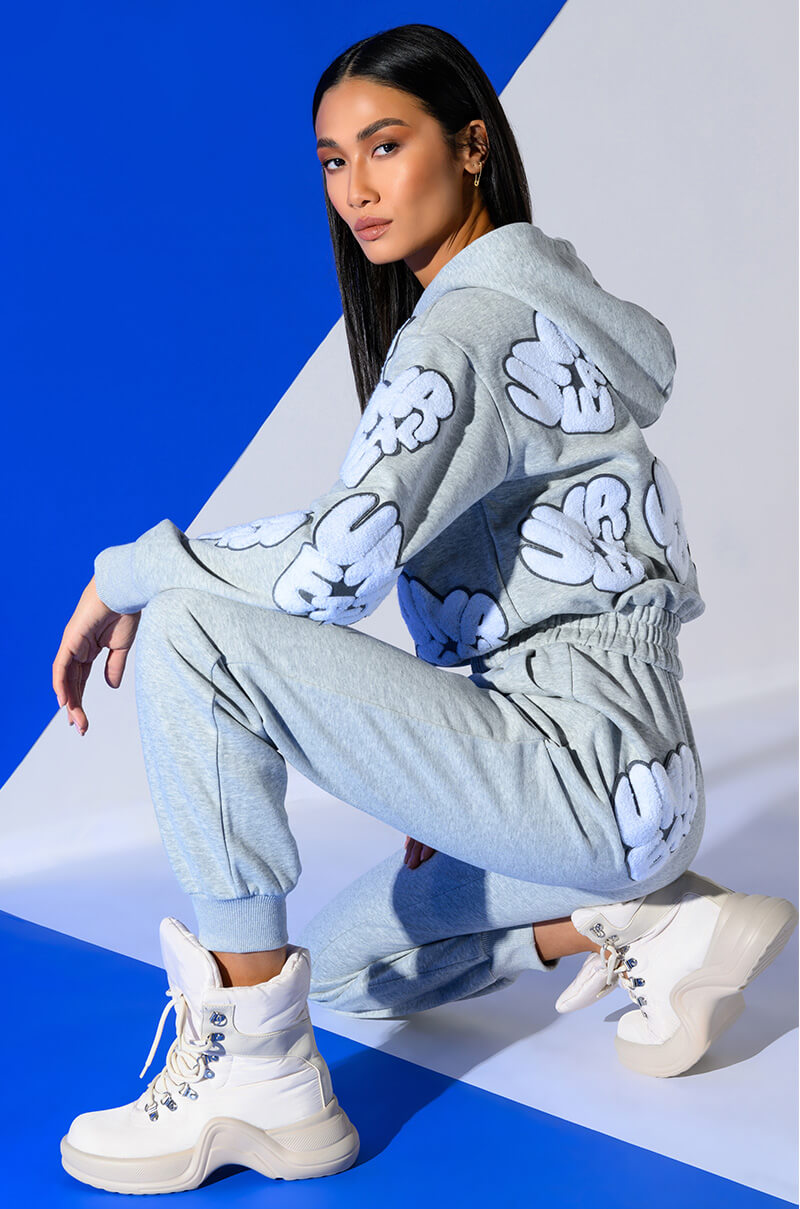 UNREAL JOGGER WITH PATCHES