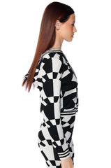 UPGRADE ME KNIT SWEATSHIRT