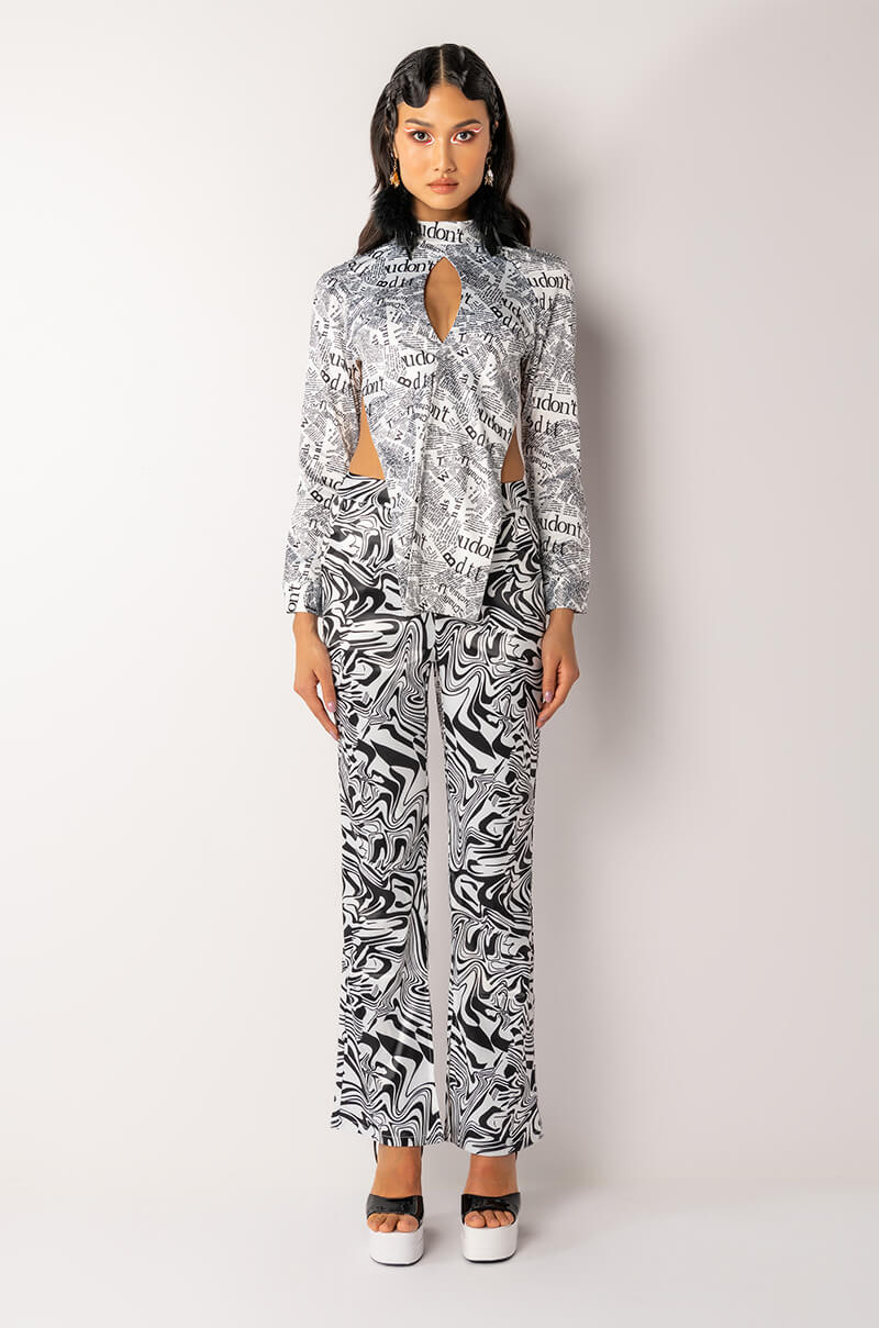 UTOPIA FLARED TROUSER