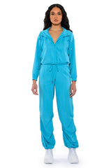VACAY MODE ZIP UP SWEATSHIRT