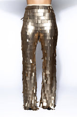VALENTINA GOLD TROUSER