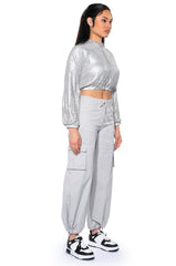 VENENO WIDE LEG CARGO PANTS