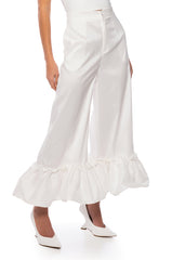 VERONA RUFFLE HEM TROUSER