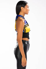 VIENNA CORSET HALTERNECK TOP