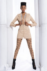 WAIT ON IT MINI DRESS WITH CUT OUT