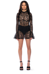 WAITING ON YOU SHEER MINI DRESS