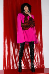 CAITLYNN TIE NECK SHEER BLOUSE