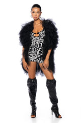 WANNA BE LOVED BY YOU TULLE WRAP SHRUG