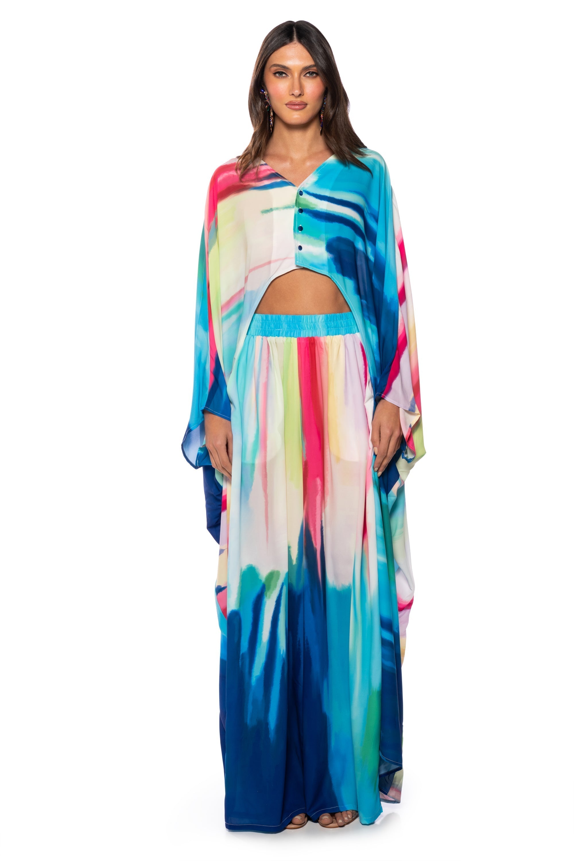 WATERCOLOR PALAZZO PANT