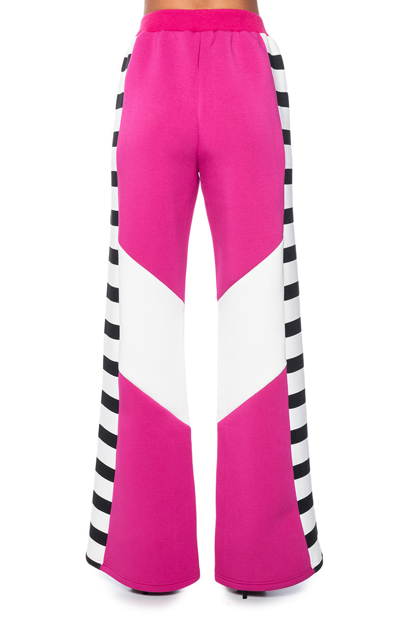 WATERMELON SUGAR WIDE LEG KNIT TROUSER