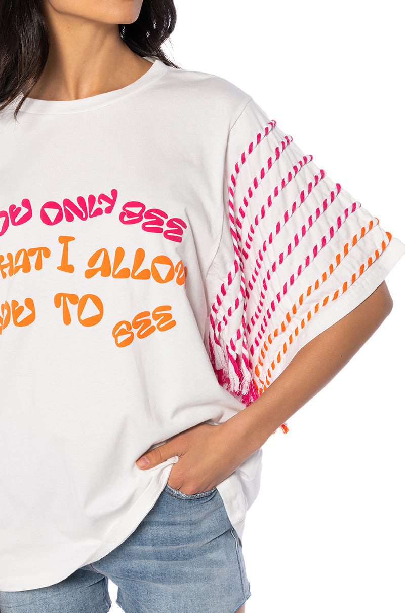 OVERSIZED GRAPHIC PRINT TSHIRT