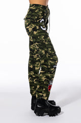 WHATEVER CAMO CARGO JOGGER