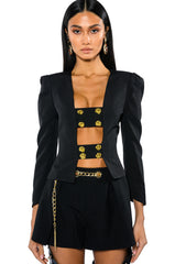 FLORENCE STRUCTURED BLOUSE