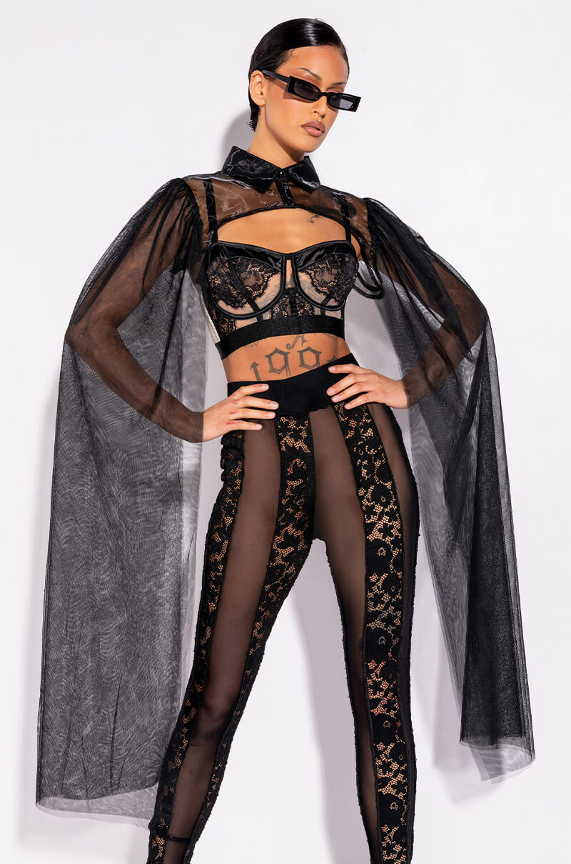 WHATS POPPIN LACE BRA