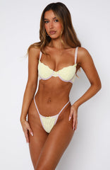 Fine Life Thong Lemon/Lilac