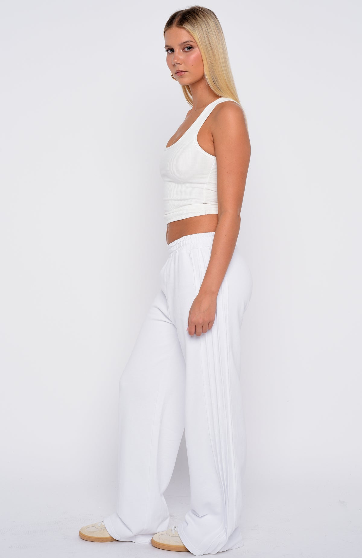 Stuck In The City Track Pants White